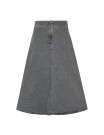 Stelly Long Skirt Grey Denim thumbnail