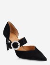 Billi Bi Pumps med strass A4613 Black  thumbnail