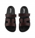 Shoe Biz Copenhagen vino Vaqueta Dark Brown Sandal thumbnail