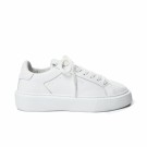 Pavement Frances White Leather Sneakers thumbnail