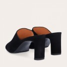 Billi Bi slip in sandal med hel A4651 Sort thumbnail