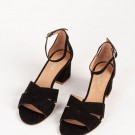 Bukela Bella Black Heel Sandal thumbnail