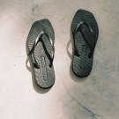 Tapered Flip Flop Black thumbnail