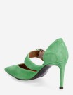 Billi Bi Pumps med strass A4613 Grass Green thumbnail