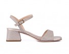 Unisa Kirk Heel Sparkly Sandal Platino thumbnail