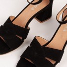 Bukela Bella Black Heel Sandal thumbnail