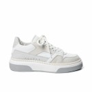 Pavement Boo White/Grey Leather Sneakers thumbnail