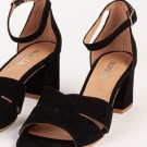 Bukela Bella Black Heel Sandal thumbnail