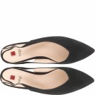 Hogl 7-10 0112 Slingballerina Suede Black thumbnail