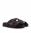 Shoe Biz Copenhagen vino Vaqueta Dark Brown Sandal thumbnail