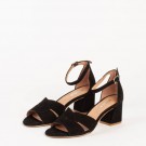 Bukela Bella Black Heel Sandal thumbnail