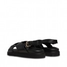 Pavement Lava Sandal Black Leather  thumbnail