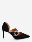 Billi Bi Pumps med strass A4613 Black  thumbnail