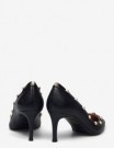 0A11948 Black Buffalo Gold Stud Pumps thumbnail