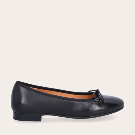 Billi Bi A6020 Black Nappa Ballerina